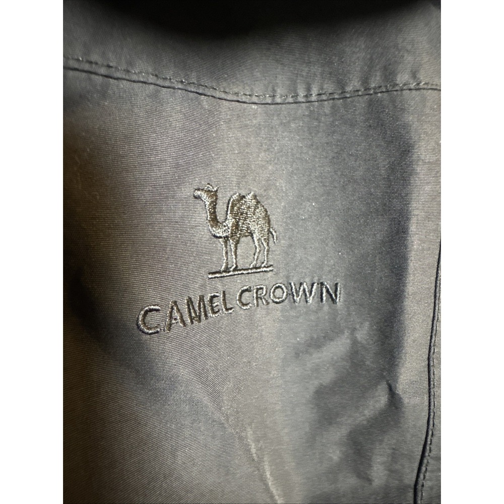 Camel Crown Women's Black Windbreaker Jacket L Shell‎ Water‑Resistant Outdoor - Picture 5 of 9